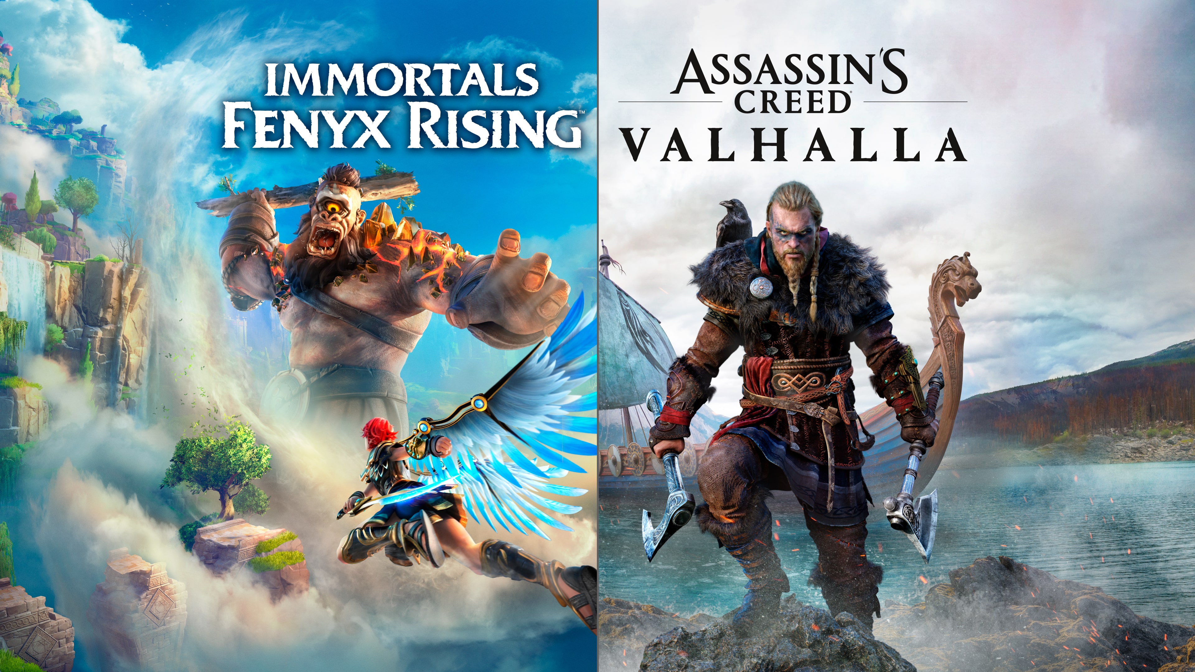 Assassin’s Creed® Valhalla + Immortals Fenyx Rising™ Bundle