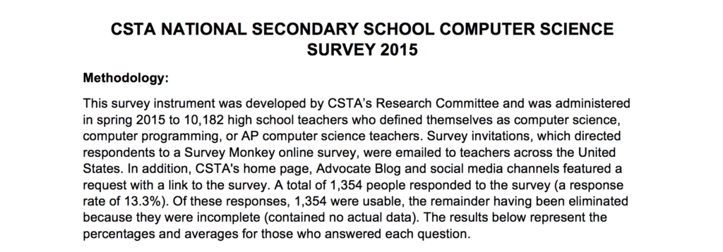 2015 Survey title page