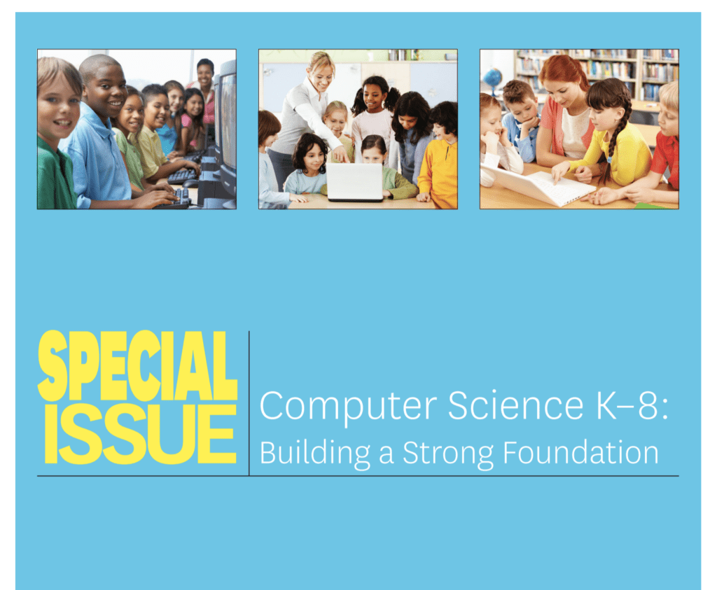 Computer Science K-8: Building a foundation title page