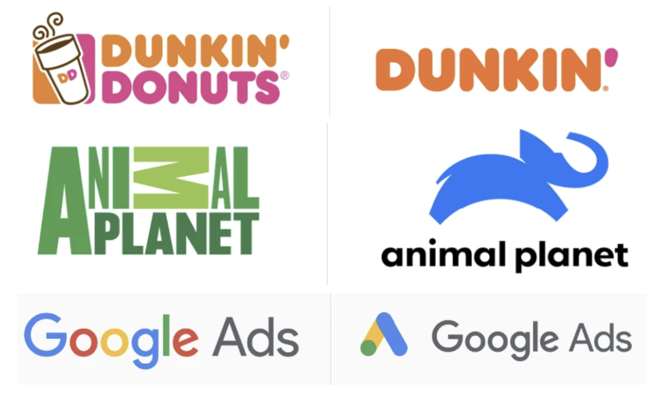 Different logos