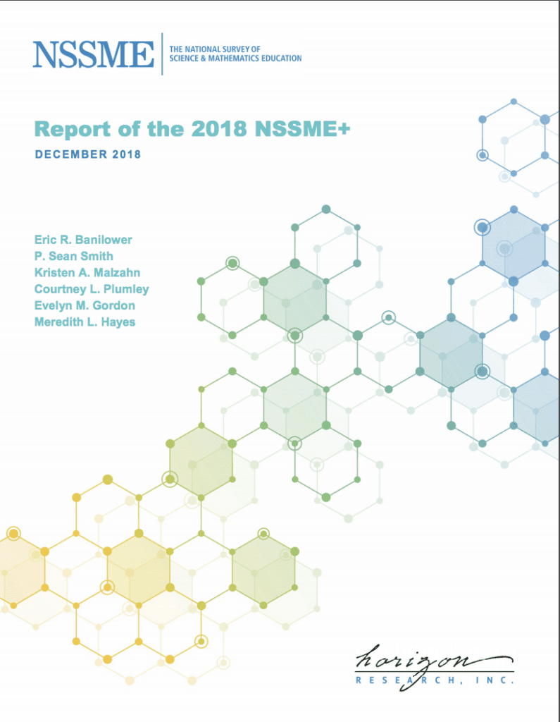 NSSME Report Title Page